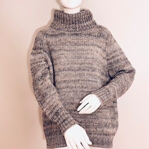 COS Chunky Turtleneck Knit Sweater